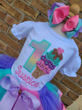 Pastel Ice Cream Tutu Set - Ice Cream Birthday Outfit