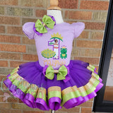 Princess and Frog Prince Birthday Outfit - Birthday Tutu - Birthday Outfit