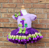 Princess and Frog Prince Birthday Outfit - Birthday Tutu - Birthday Outfit