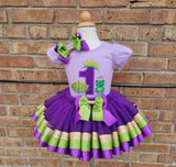 Princess and Frog Prince Birthday Outfit - Birthday Tutu - Birthday Outfit