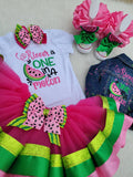 Watermelon Birthday Bling Shoes - Coco Birthday Outfit Shoes - Melon Custom Shoes - One in A Melon Bling Converse