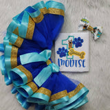 Doo Dog Birthday Outfit - First Birthday Outfit  -  Partner Birthday Tutu - Birthday Tutu - Scoob