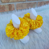 Ruffle Anklets -Rainbow Ribbon Tutu Anklets - Neon Tutu Socks -Ruffled Anklets- Rainbow