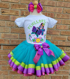 Enchantment Tutu Set - Maribel Birthday Outfit