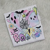 Ghost Halloween Outfit - Fall Bell Bottoms - Toddler Holiday Shirt - Fall Toddler Outfit - Spooky Outfit