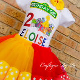 Rainbow Sesame Tutu Set