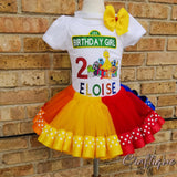 Rainbow Sesame Tutu Set