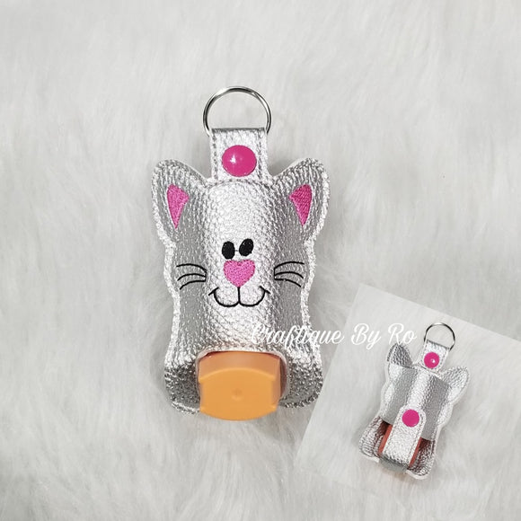 Cat Girl Asthma Inhaler Holder