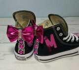 Bling Afro Puff Themed Sneakers Converse