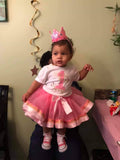 I'm A Star Birthday Outfit - Star Birthday Outfit  - Denim Birthday Tutu - Pink and Gold  Birthday Tutu - Twinkle Twinkle