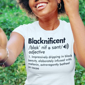 Sale Blacknificent Shirt -Black Queen Shirt -Black History Month Shirt - African American Woman Shirt -Black Man Shir