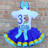 Doo Dog Birthday Outfit - First Birthday Outfit  -  Partner Birthday Tutu - Scoob Birthday Tutu