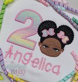 Office Baby Rainbow Unicorn Birthday Bling Shoes - Birthday Outfit - Custom Shoes
