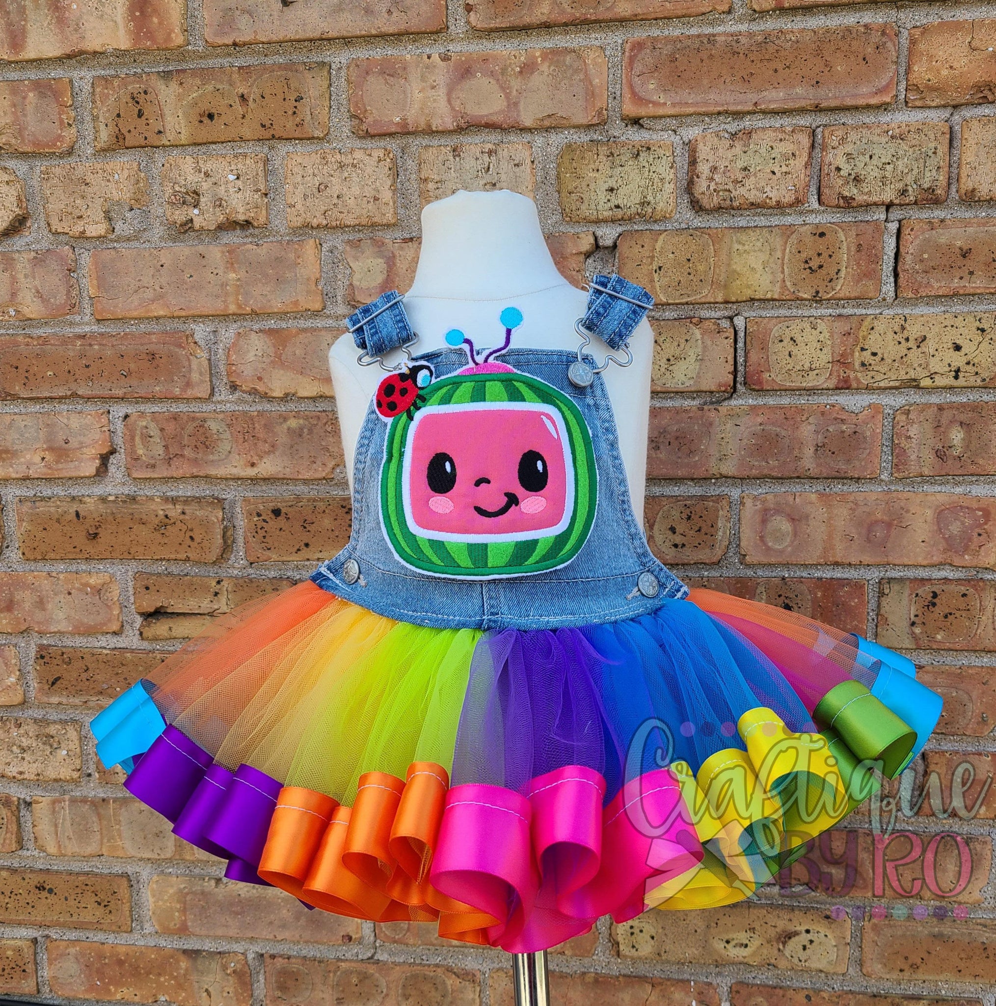 denim overall tutu dress Oshkosh B'gosh Dresses | Nwt 4t Oshkosh Overall Unicorn Dress | Color: Blue/Pink | Size: 4tg
